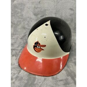 Vintage 1969 Baltimore Orioles Helmet Full 11" Batting Adjustrap LAICH Souvenier